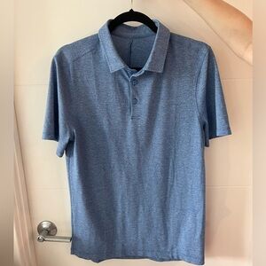 Lululemon Evolution Men’s Golf Polo Shirt in Blue
